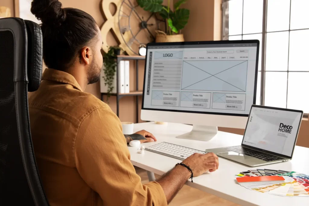 Ejemplo de diseño web profesional con estructura optimizada para SEO y experiencia de usuario mejorada