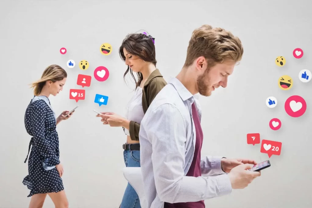 Estrategia de gestión de redes sociales con herramientas digitales y análisis de métricas.